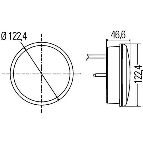 Zadné svetlo HELLA 2SD 344 200-007 - obr. 1