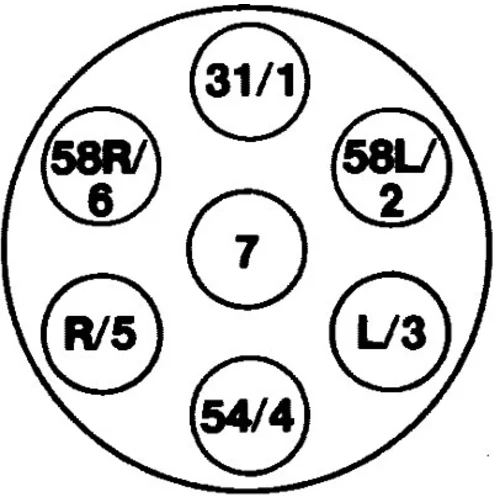 Zásuvka HELLA 8JB 008 085-001 - obr. 1