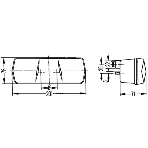 Zadné svetlo HELLA 2SD 001 680-271 - obr. 2