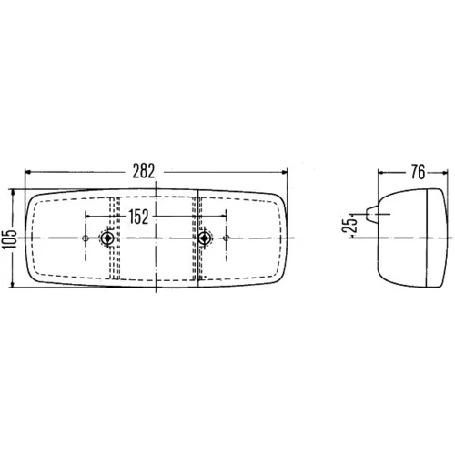 Zadné svetlo HELLA 2SD 001 699-511 - obr. 2