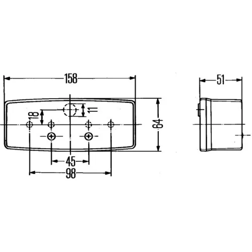 Zadné svetlo 2SD 003 184-031 /HELLA/ - obr. 2