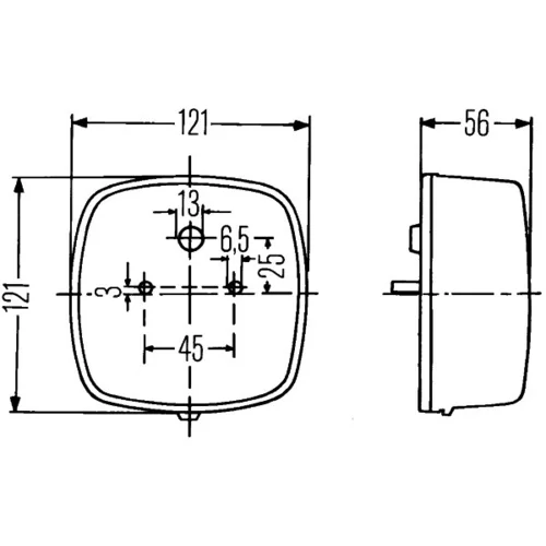 Zadné svetlo HELLA 2SE 002 578-701 - obr. 2