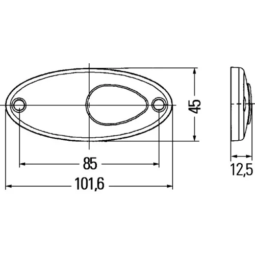 Koncové svetlo HELLA 2TM 964 295-107 - obr. 1