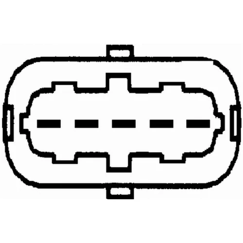 Merač hmotnosti vzduchu 8ET 009 142-521 /HELLA/ - obr. 1