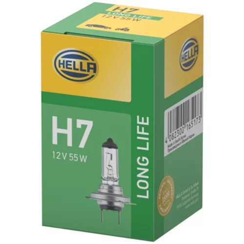 Žiarovka HELLA H7 12V 55W PX26d LONG LIFE homologizovaná