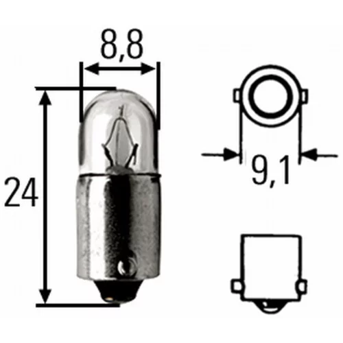 Žiarovka pre osvetlenie vnútorného priestoru HELLA 8GP 002 068-241 - obr. 1