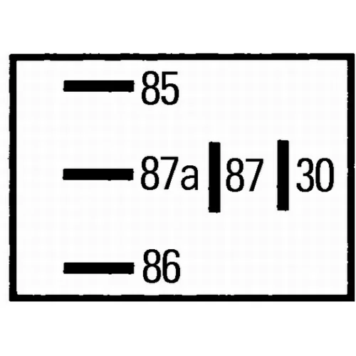Relé pracovného prúdu HELLA 4RD 933 319-011 - obr. 2