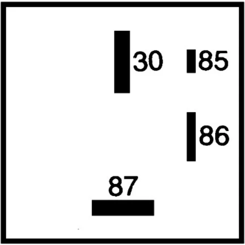 Relé palivového čerpadla HELLA 4RP 008 189-151 - obr. 1