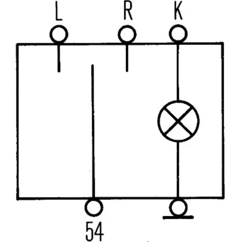 Spínač riadenia HELLA 6BA 001 771-011 - obr. 2