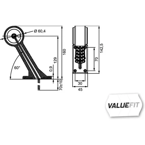 Obrysové svetlo HELLA 2XS 357 004-031 - obr. 1