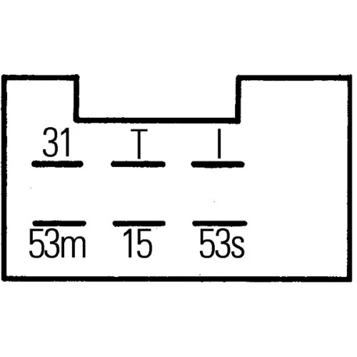 Relé intervalu stierania/ostrekovania HELLA 5WG 002 450-111 - obr. 1