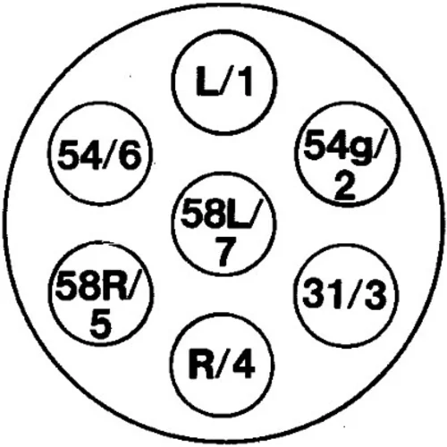 Zásuvka HELLA 8JB 001 941-001 - obr. 3