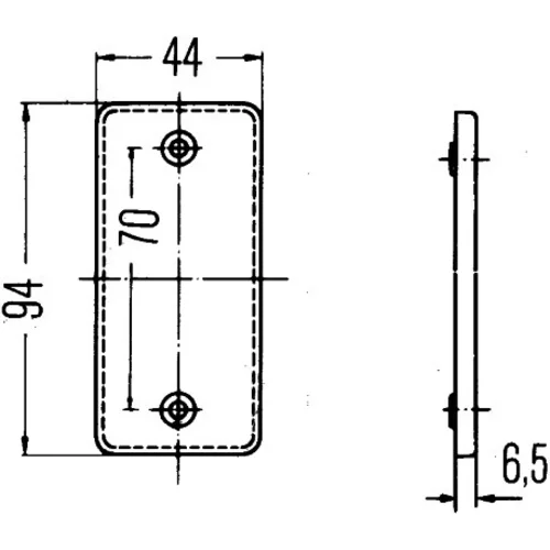 Odrazka HELLA 8RA 003 326-017 - obr. 1