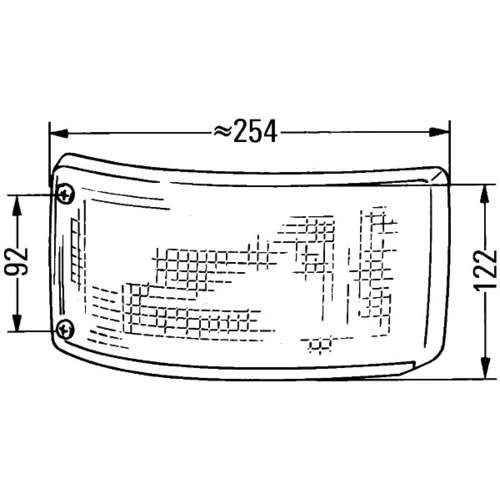 Smerové svetlo HELLA 2BA 004 119-001 - obr. 2