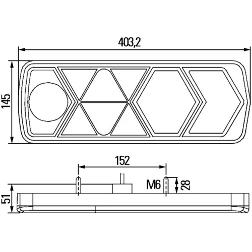 Zadné svetlo HELLA 2VP 340 950-031 - obr. 2