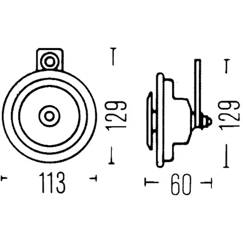 Húkačka HELLA 3BA 002 768-131 - obr. 1