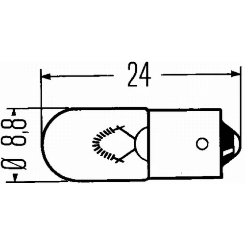 Žiarovka pre osvetlenie vnútorného priestoru HELLA 8GP 002 068-241 - obr. 2