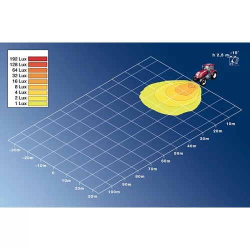 Pracovný svetlomet HELLA 1GA 007 506-007 - obr. 1