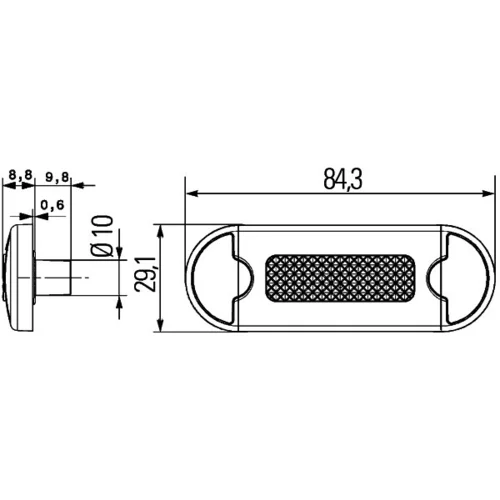 Polohové svetlo HELLA 2PF 959 855-241 - obr. 1