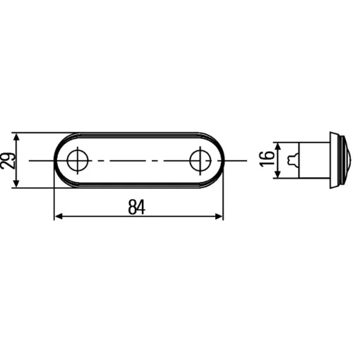 Nástupné svetlo HELLA 2XT 959 510-397 - obr. 1