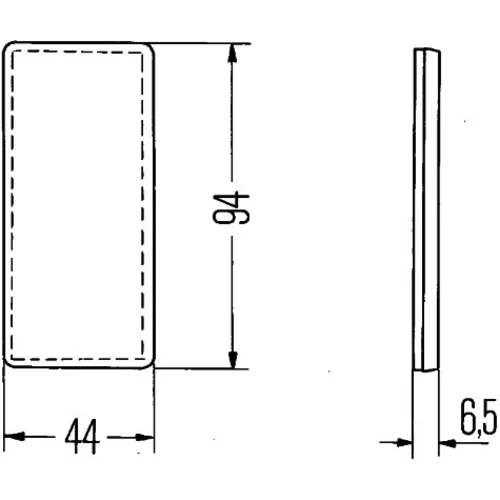 Odrazka HELLA 8RA 002 014-317 - obr. 2