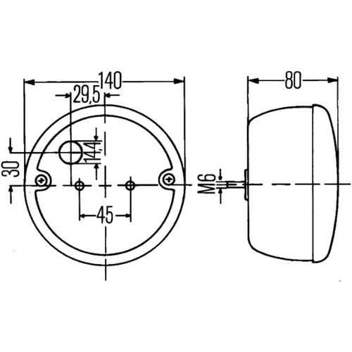 Zadné svetlo HELLA 2SD 001 685-211 - obr. 3