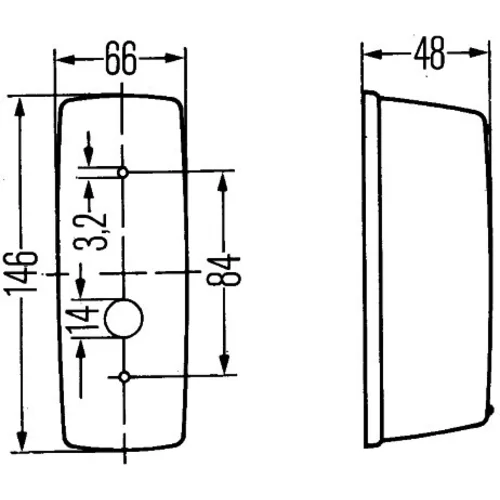 Smerové svetlo HELLA 2BA 001 277-021 - obr. 2