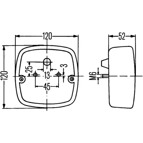 Zadné svetlo HELLA 2SD 002 514-161 - obr. 2