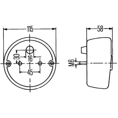 Zadné svetlo HELLA 2SE 001 679-051 - obr. 2