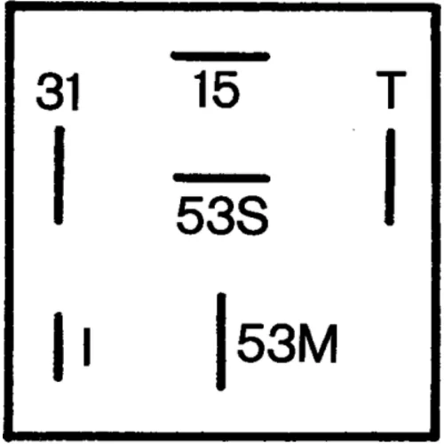 Relé intervalu stierania/ostrekovania HELLA 5WG 003 620-097 - obr. 2