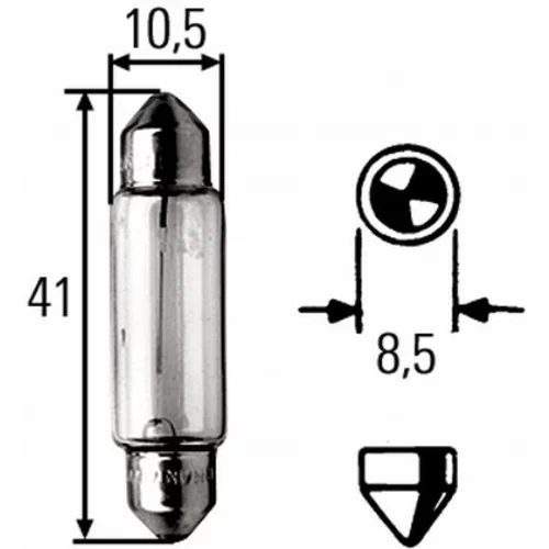 Žiarovka pre osvetlenie vnútorného priestoru 8GM 002 091-321 /HELLA/ - obr. 1