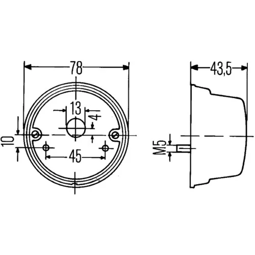 Smerové svetlo 2BE 001 259-061 /HELLA/ - obr. 2