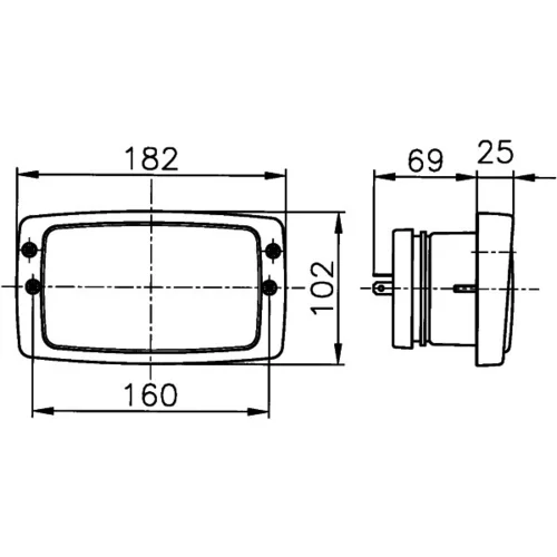 Hlavný svetlomet HELLA 1AB 006 213-001 - obr. 2