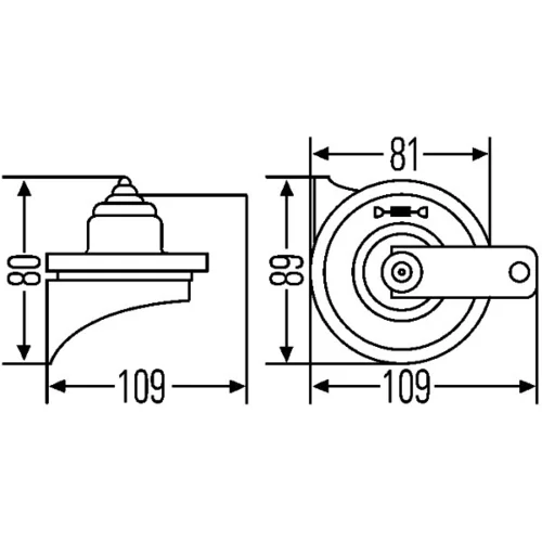 Húkačka 3FG 007 424-011 /HELLA/ - obr. 1