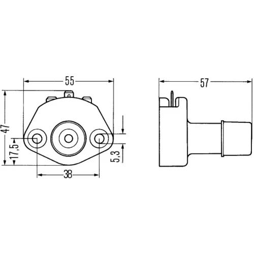 Spínač hlavného osvetlenia HELLA 6AJ 001 751-021 - obr. 1