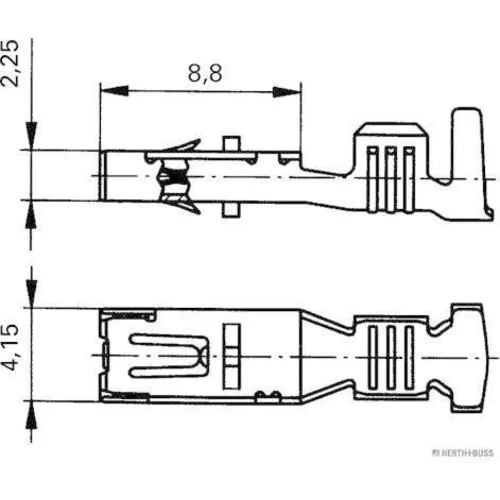 Lem spony HERTH+BUSS ELPARTS 50253234 - obr. 1