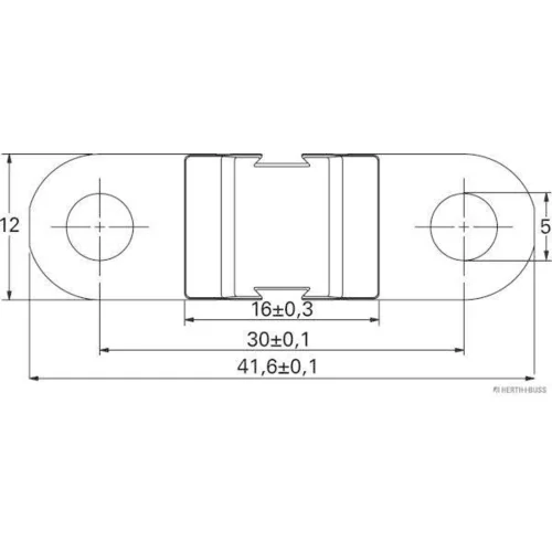 Poistka HERTH+BUSS ELPARTS 50295865 - obr. 1