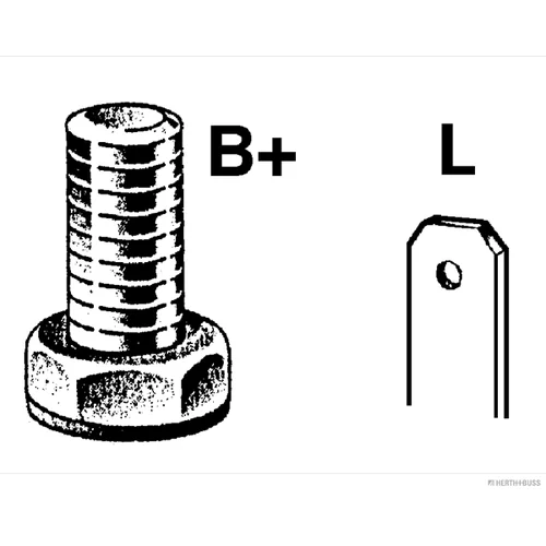 Alternátor HERTH+BUSS ELPARTS 32047470 - obr. 3