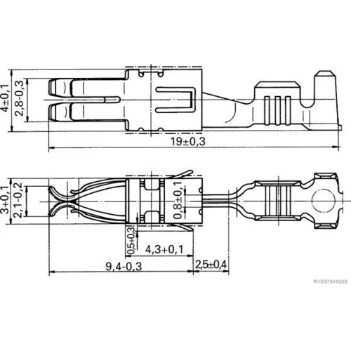 Lem spony HERTH+BUSS ELPARTS 50251876 - obr. 1