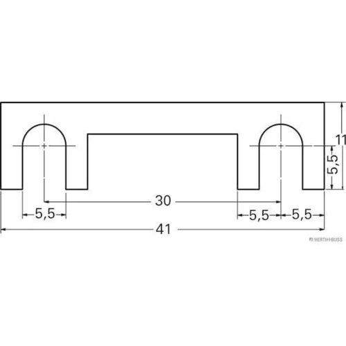 Poistka HERTH+BUSS ELPARTS 50295104 - obr. 1