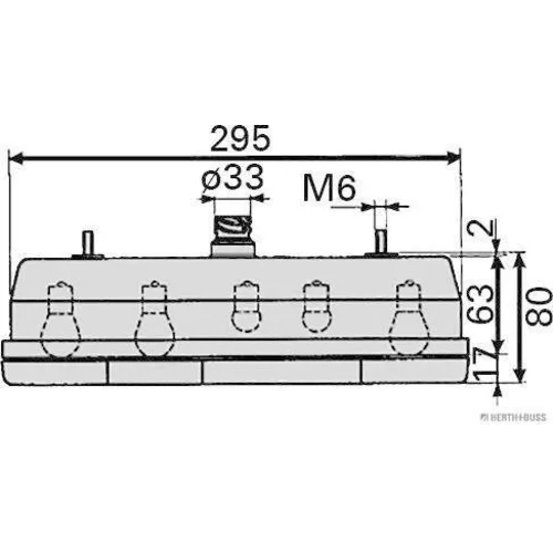 Zadné svetlo HERTH+BUSS ELPARTS 83830061 - obr. 4