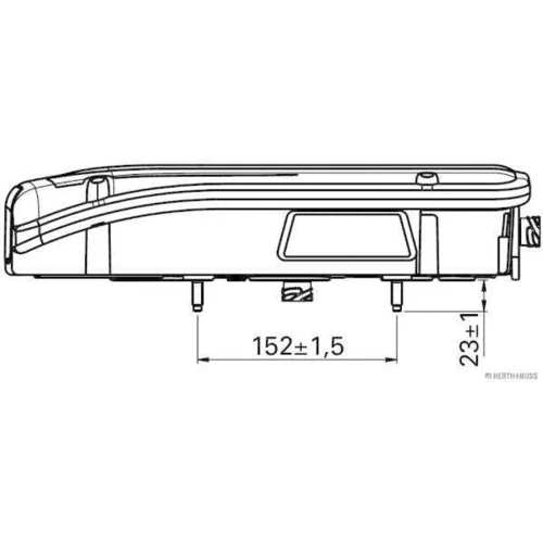 Zadné svetlo HERTH+BUSS ELPARTS 83840686 - obr. 4