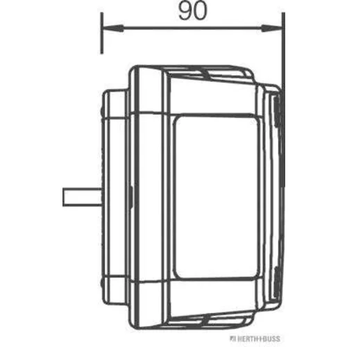 Zadné svetlo HERTH+BUSS ELPARTS 83830056 - obr. 5