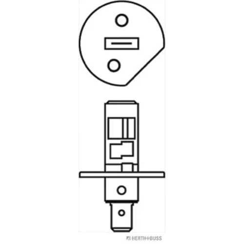 žiarovka HERTH+BUSS ELPARTS 89901052 - obr. 1