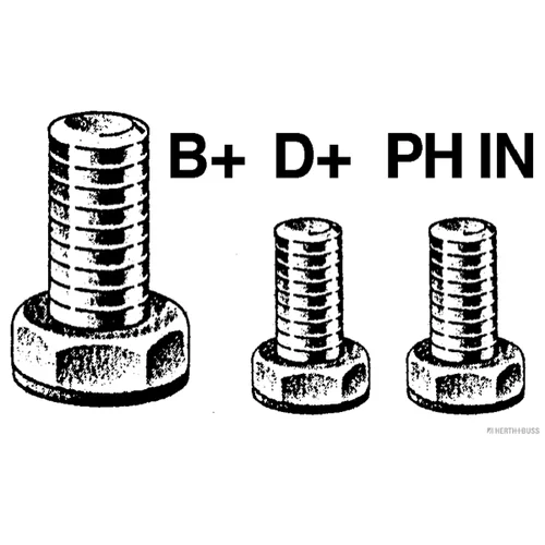 Alternátor HERTH+BUSS ELPARTS 32063341 - obr. 3
