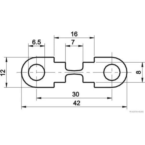 Poistka HERTH+BUSS ELPARTS 50295011 - obr. 1