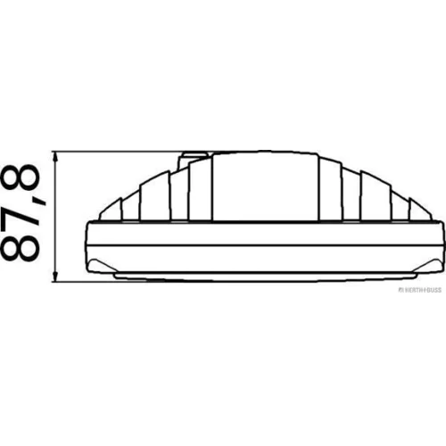 Hmlové svetlo HERTH+BUSS ELPARTS 81660053 - obr. 3