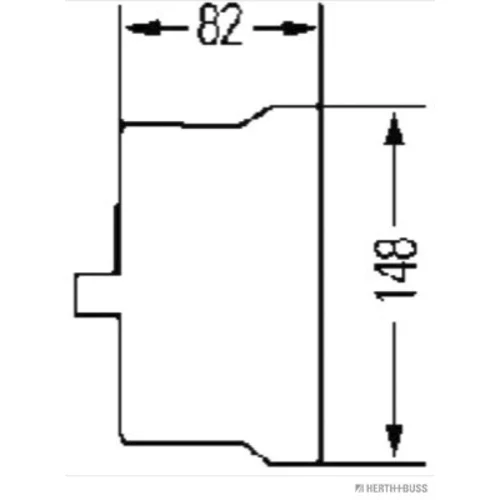 Zadné svetlo HERTH+BUSS ELPARTS 83840808 - obr. 3