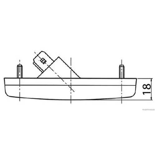 Bočné obrysové svetlo HERTH+BUSS ELPARTS 82710424 - obr. 4