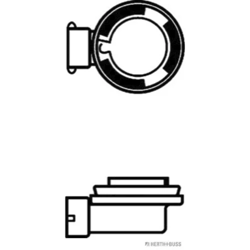 Žiarovka pre diaľkový svetlomet HERTH+BUSS ELPARTS 89901296 - obr. 1